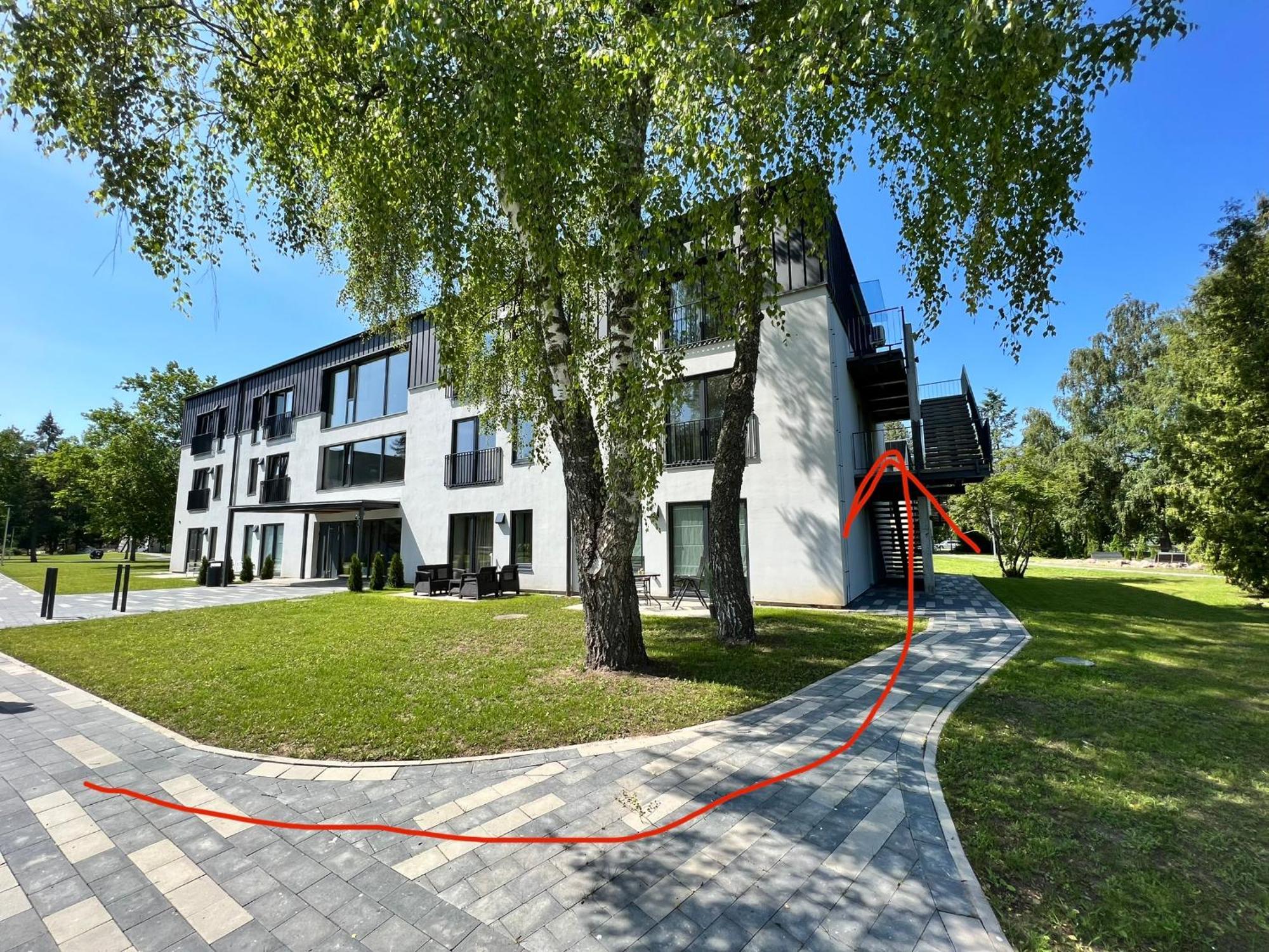 Lovely Apartment By The Sea. Ķesterciems 外观 照片